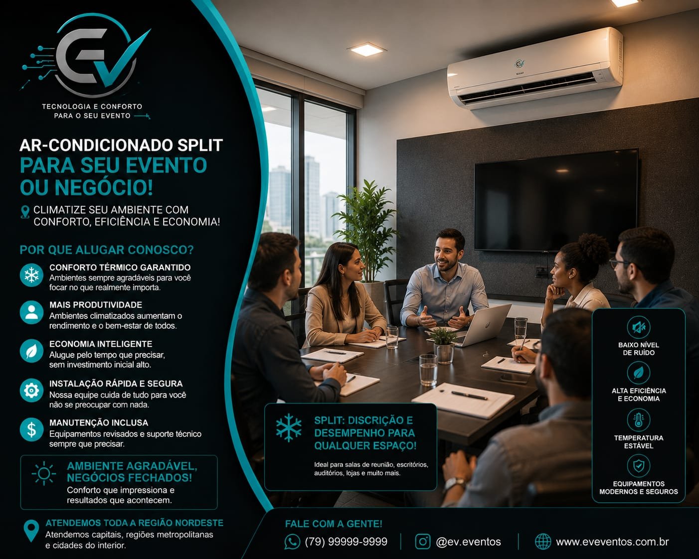 Aluguel de Ar-Condicionado Industrial para Eventos no Rio Grande do Norte – FIERN e Feiras em Natal