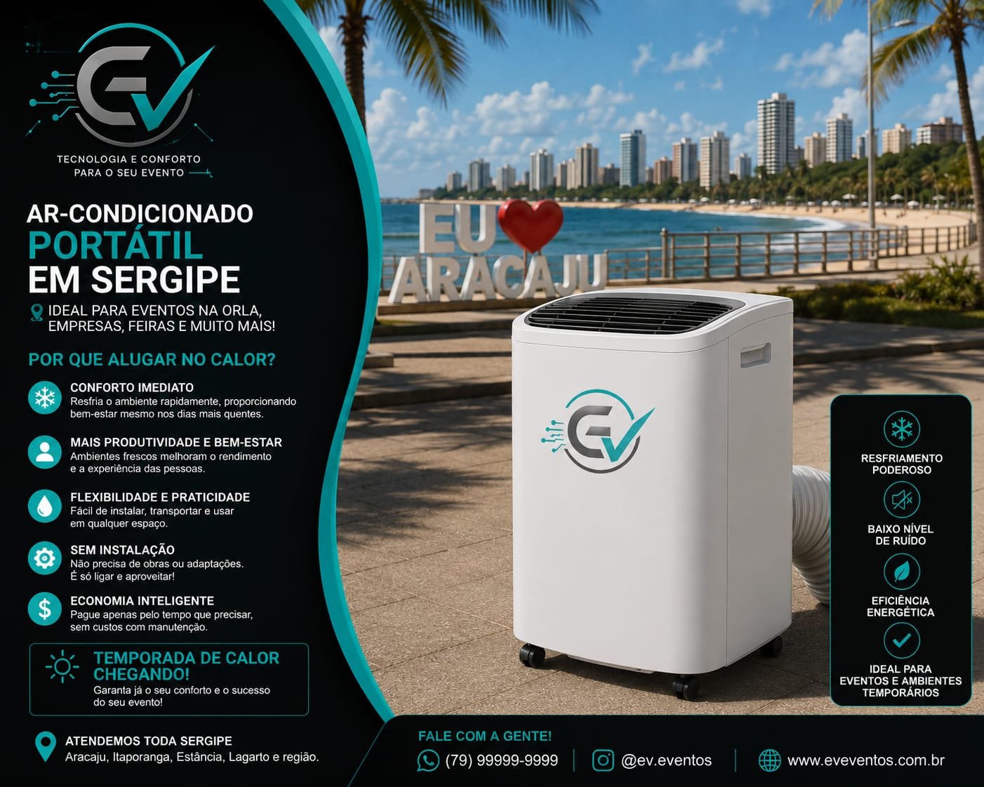 Aluguel de Ar-Condicionado Industrial para Eventos no Rio Grande do Norte – FIERN e Feiras em Natal
