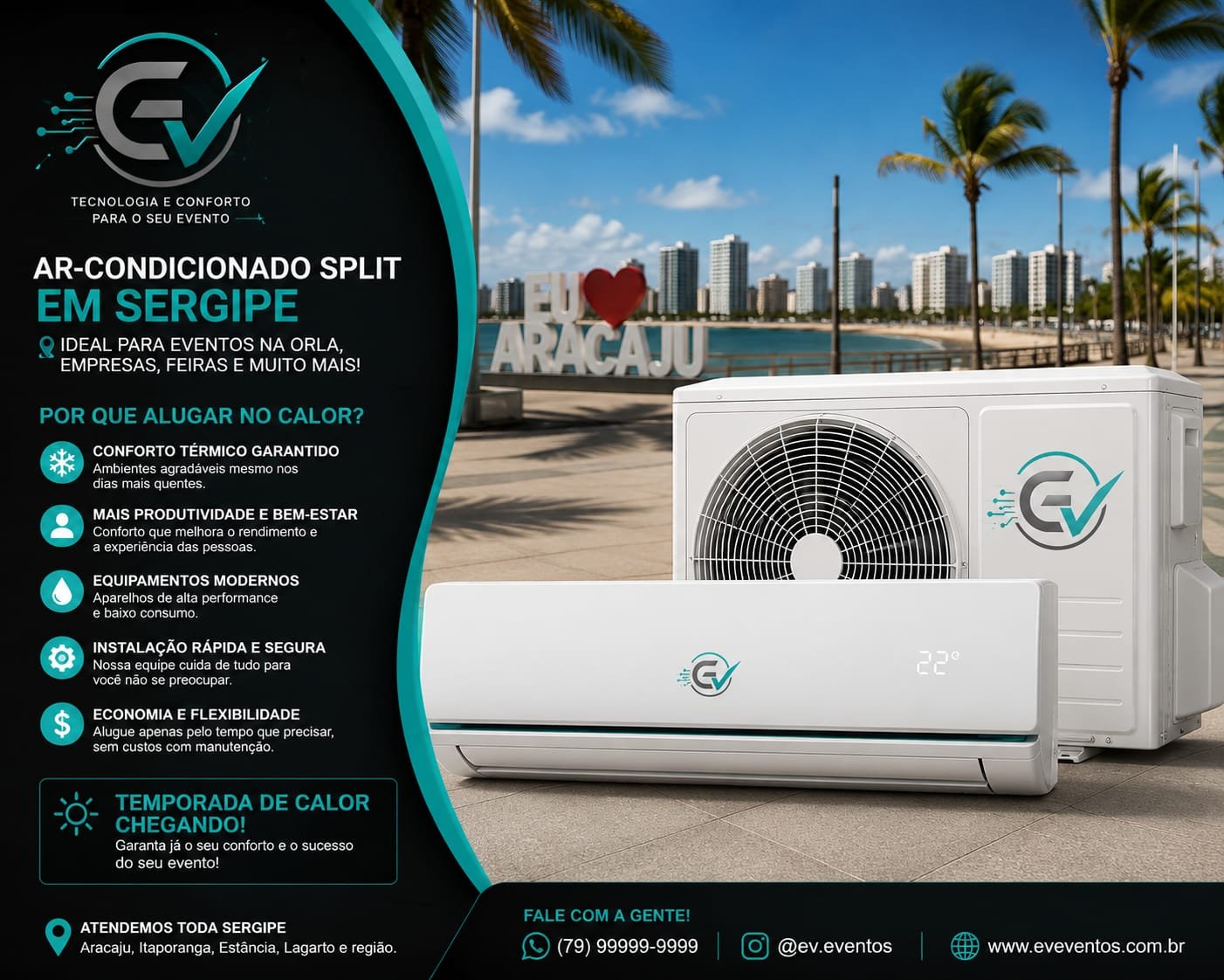 Aluguel de Ar-Condicionado Industrial para Eventos no Rio Grande do Norte – FIERN e Feiras em Natal